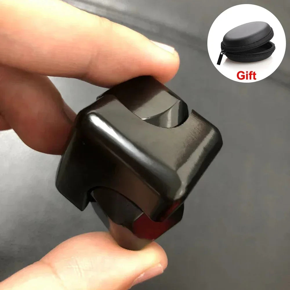 Cube Fidget Spinner – Premium Metal Stress Relief Toy. When you get bored it gets active.