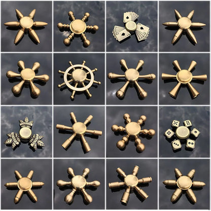 Rainbow Fidget Metal Spinner Colorful Finger Spinners High Speed Hand Spinners Fidget Toys for Stress Anxiety Relief for Adults
