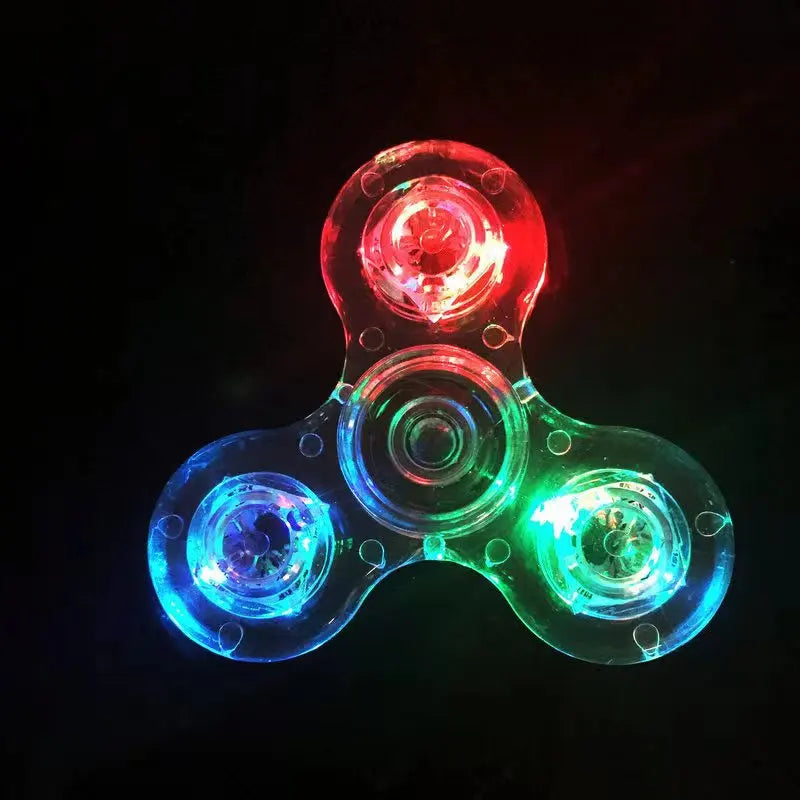 ✨ Spin with Style & Light
Take stress relief to the next level with this glowing LED fidget spinner. Perfect for kids, teens, and adults who want fun and focus in one simple gadget.