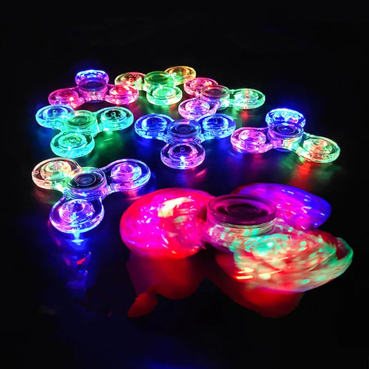 ✨ Spin with Style & Light
Take stress relief to the next level with this glowing LED fidget spinner. Perfect for kids, teens, and adults who want fun and focus in one simple gadget.