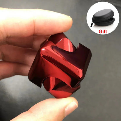 Cube Fidget Spinner – Premium Metal Stress Relief Toy. When you get bored it gets active.