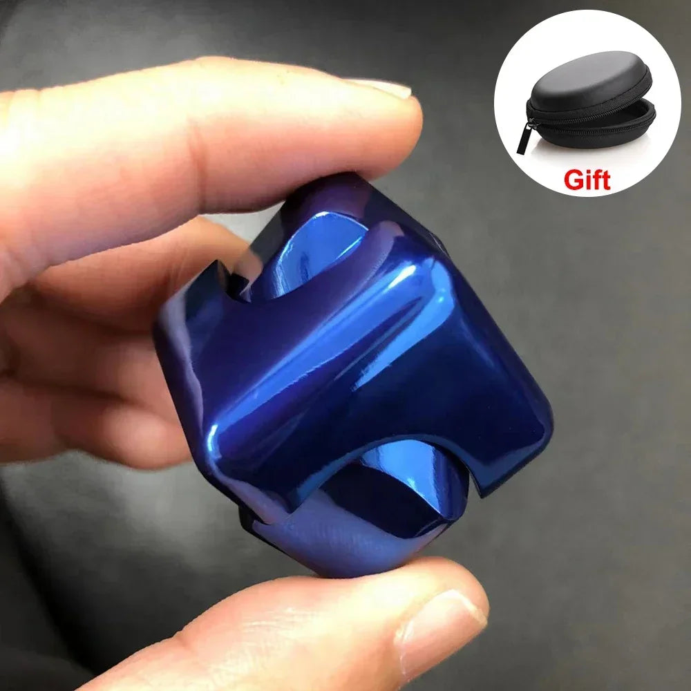 Cube Fidget Spinner – Premium Metal Stress Relief Toy. When you get bored it gets active.