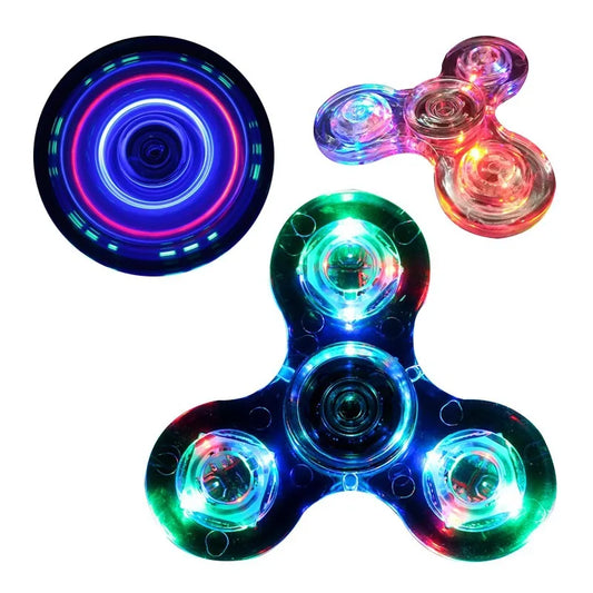 ✨ Spin with Style & Light
Take stress relief to the next level with this glowing LED fidget spinner. Perfect for kids, teens, and adults who want fun and focus in one simple gadget.
